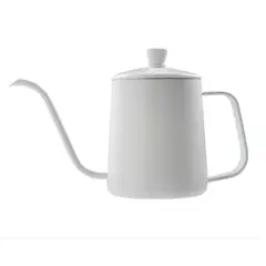 GENERICO - Tetera Cuello Cisne Negra 350 Ml Café Te De Acero Inoxidable