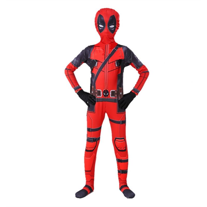 GENERICO - Disfraz Deadpool para niño talla 14