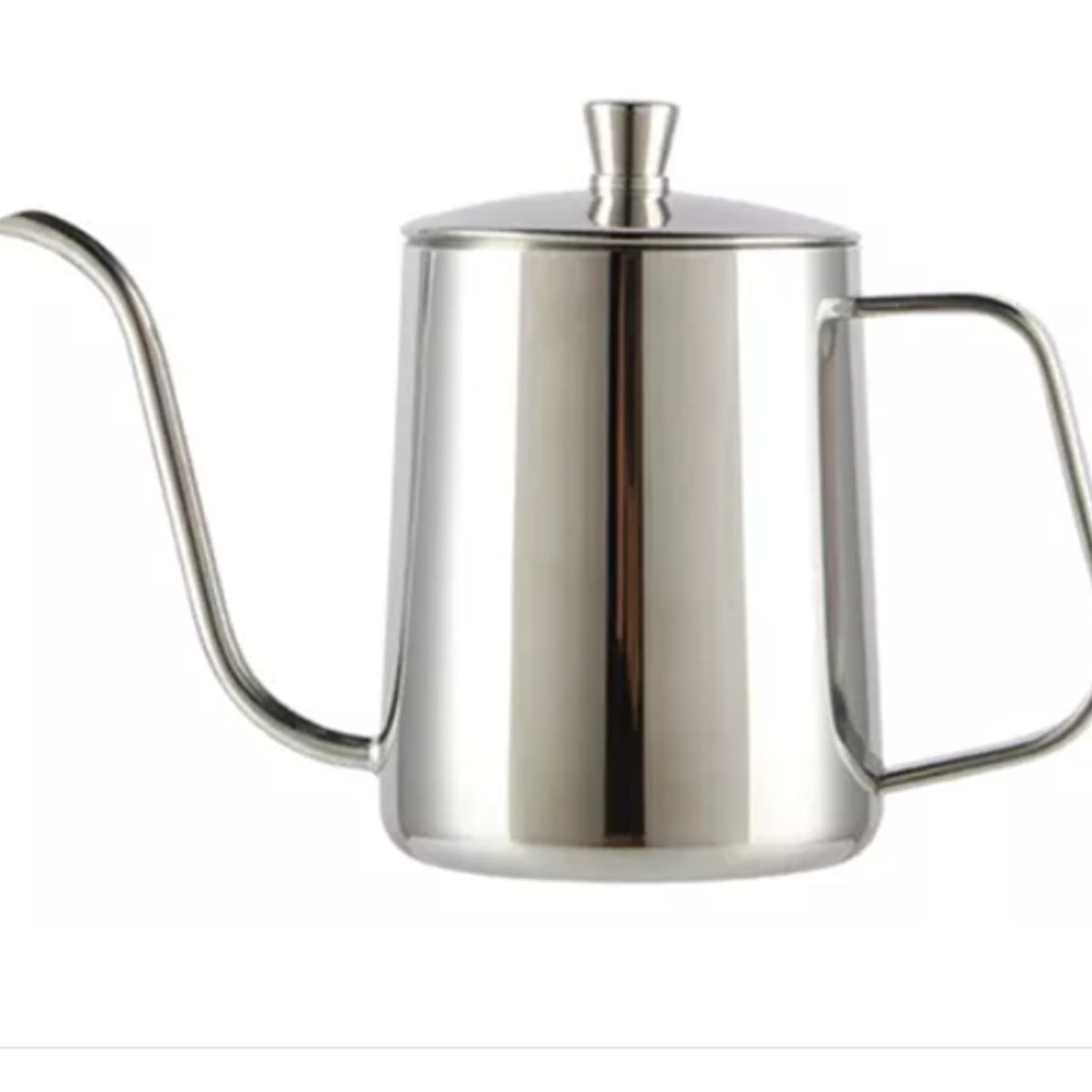 GENERICO - Tetera Cuello Cisne Negra 350 Ml Café Te De Acero Inoxidable