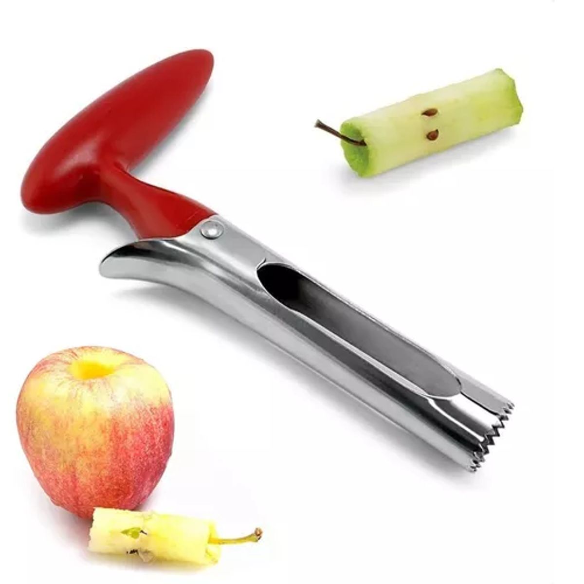 GENERICO - Descorazonador De Manzanas Frutas Acero Inoxidable - Cukin