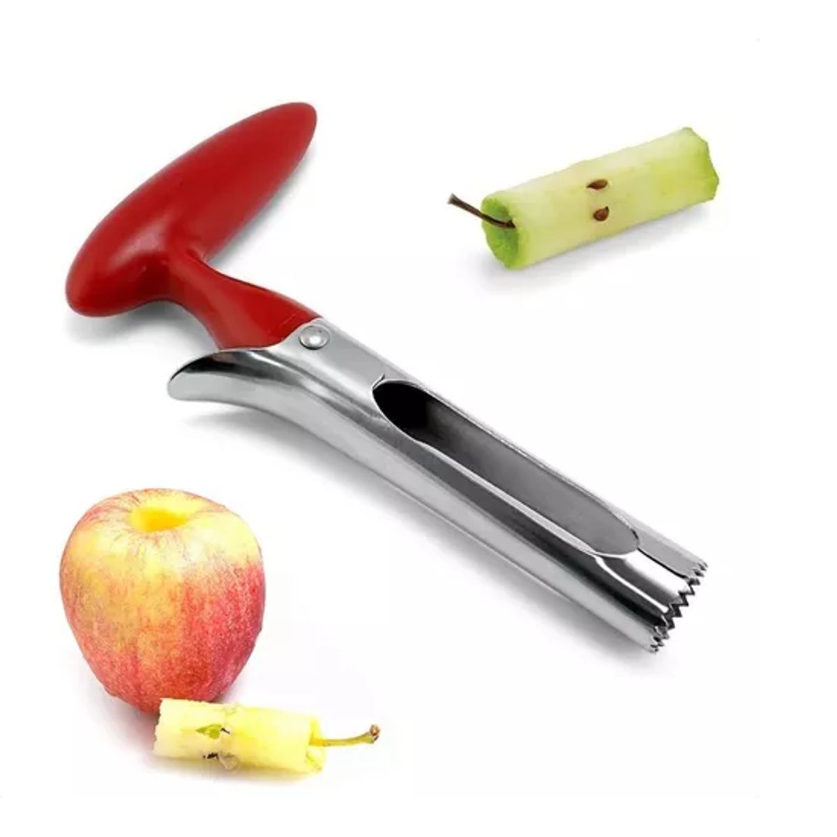 GENERICO - Descorazonador De Manzanas Frutas Acero Inoxidable - Cukin