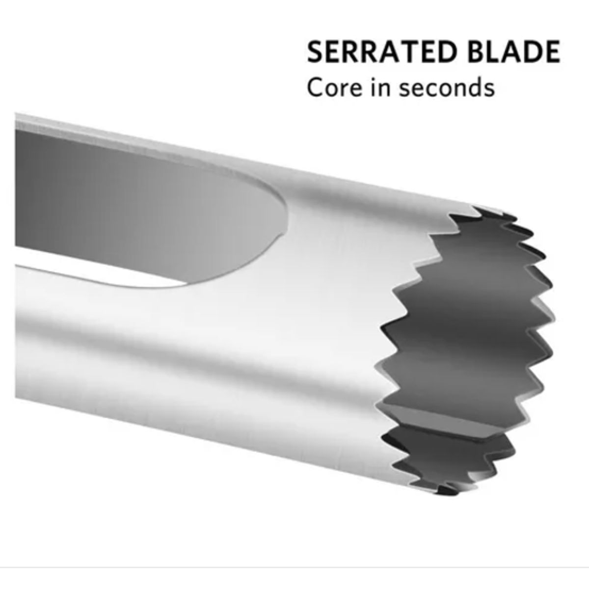 GENERICO - Descorazonador De Manzanas Frutas Acero Inoxidable - Cukin