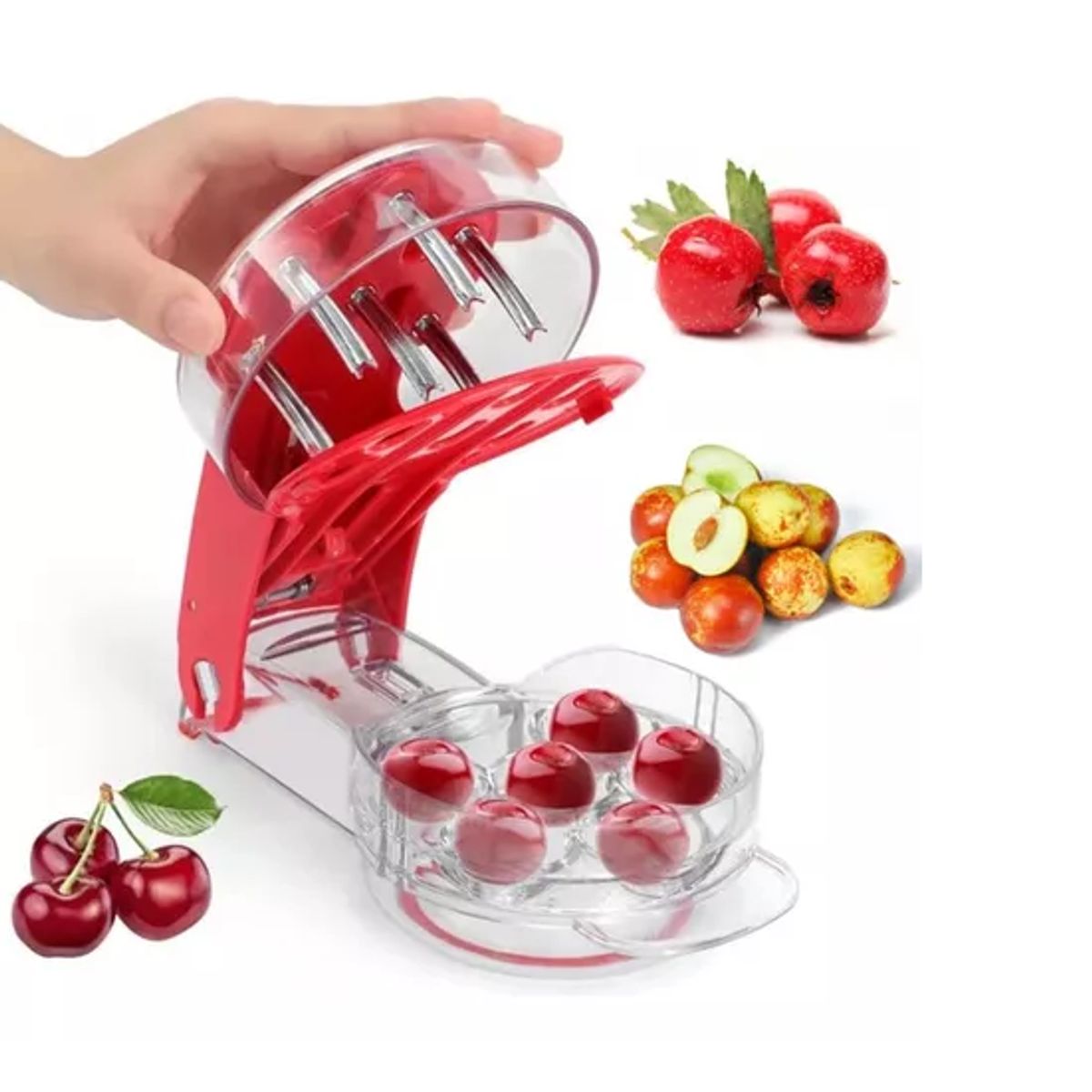 GENERICO - Deshuesador De Cereza Descarozadores