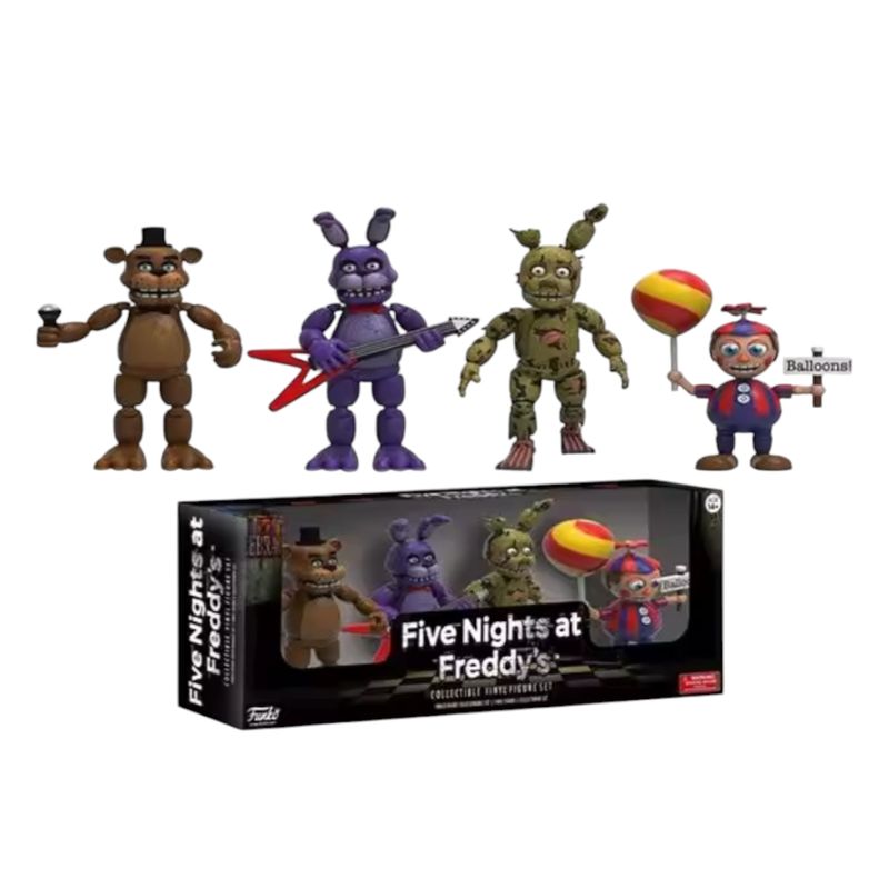 GENERICO - Set de 4 Figuras Five Nights at Freddy´s Variedad de Modelo