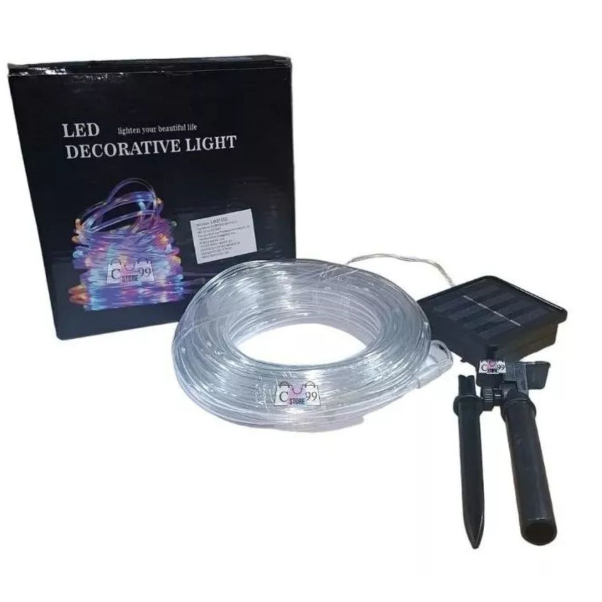 GENERICO - Manguera de Luces Solares LED 10 M