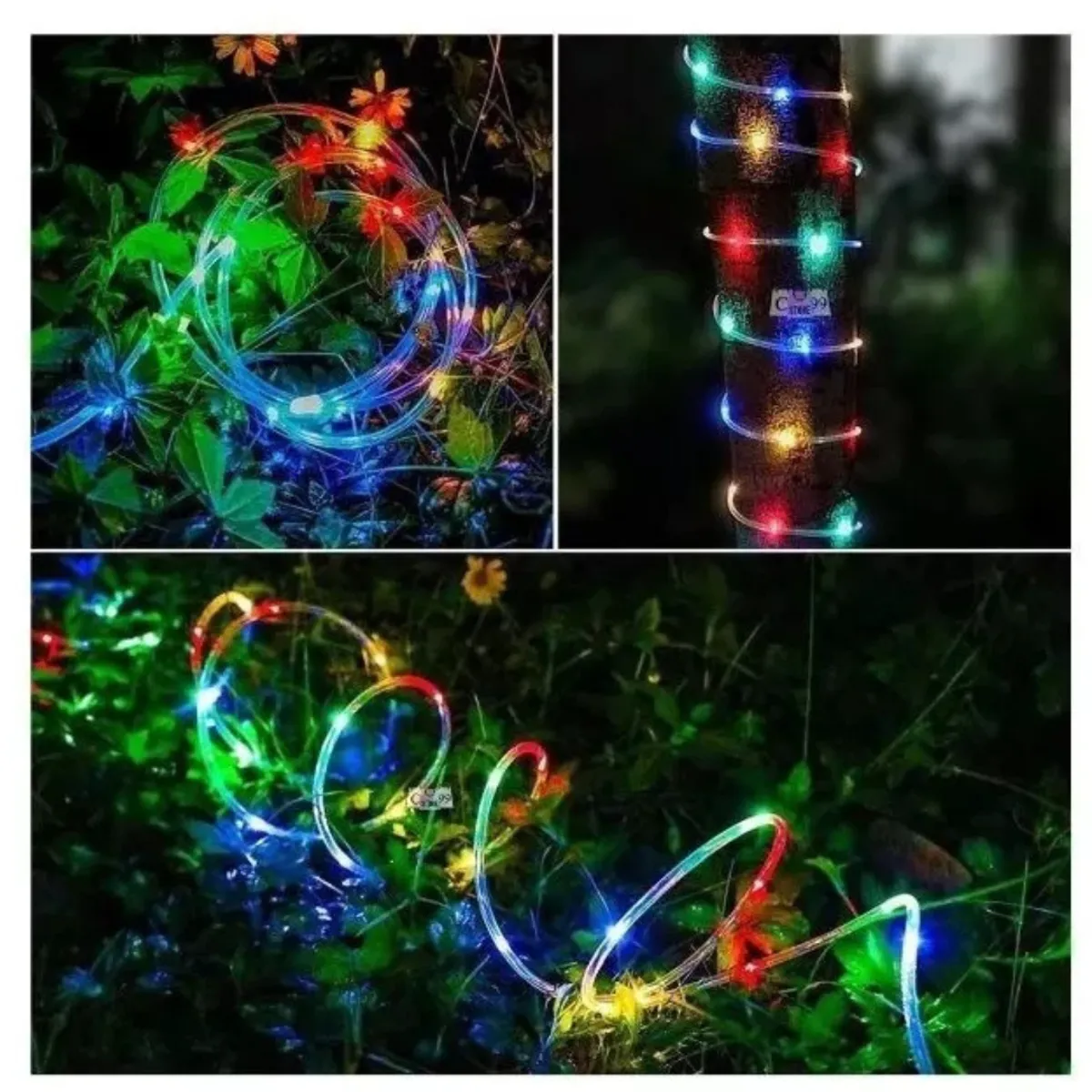 GENERICO - Manguera de Luces Solares LED 5 M