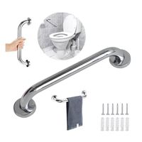 Barra Seguridad Manilla Para Baños Ducha Pasillos De 60cm