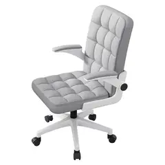 VIDITA - Silla de Escritorio Oficina de Tela Acolchada Giratoria Ergonómica