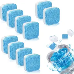 KUANGYE - Pastillas Efervescentes Limpieza De Máquina Lavadora X12