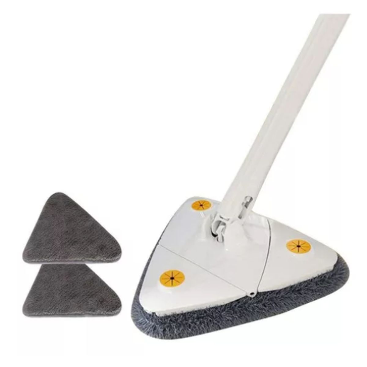 GENERICO - Mopa De Piso De Madera Dura Triangular Extensible