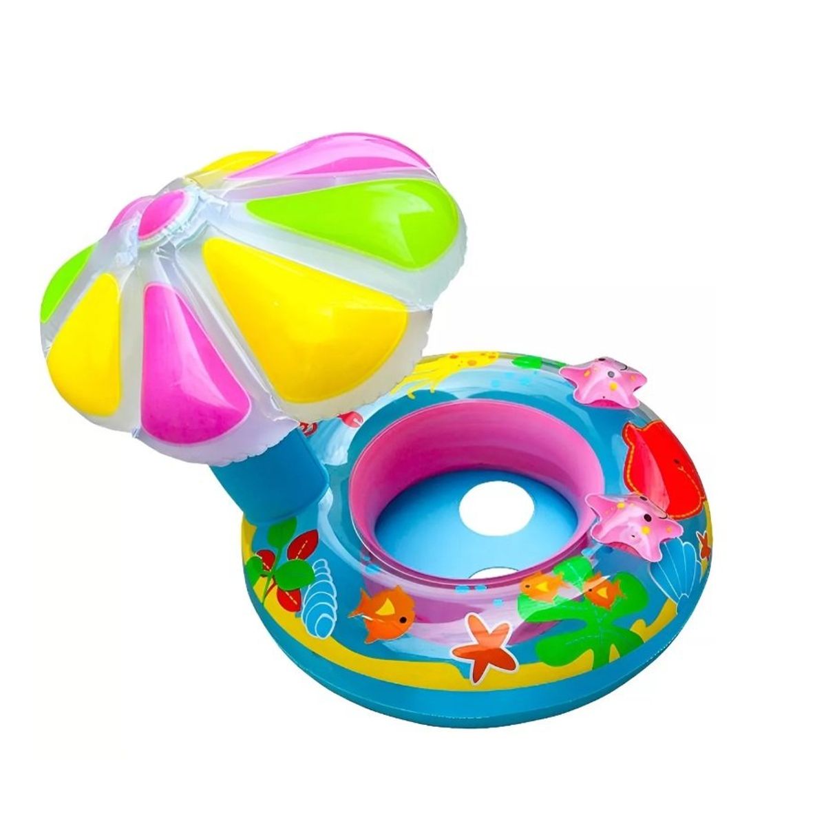 GENERICO - Flotador Para Bebe Flotador Para Piscina Niña Blue