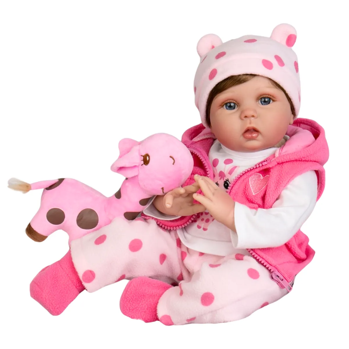 GENERICO - Bebe Reborn Muñeca Realista Suave Silicona Accesorios