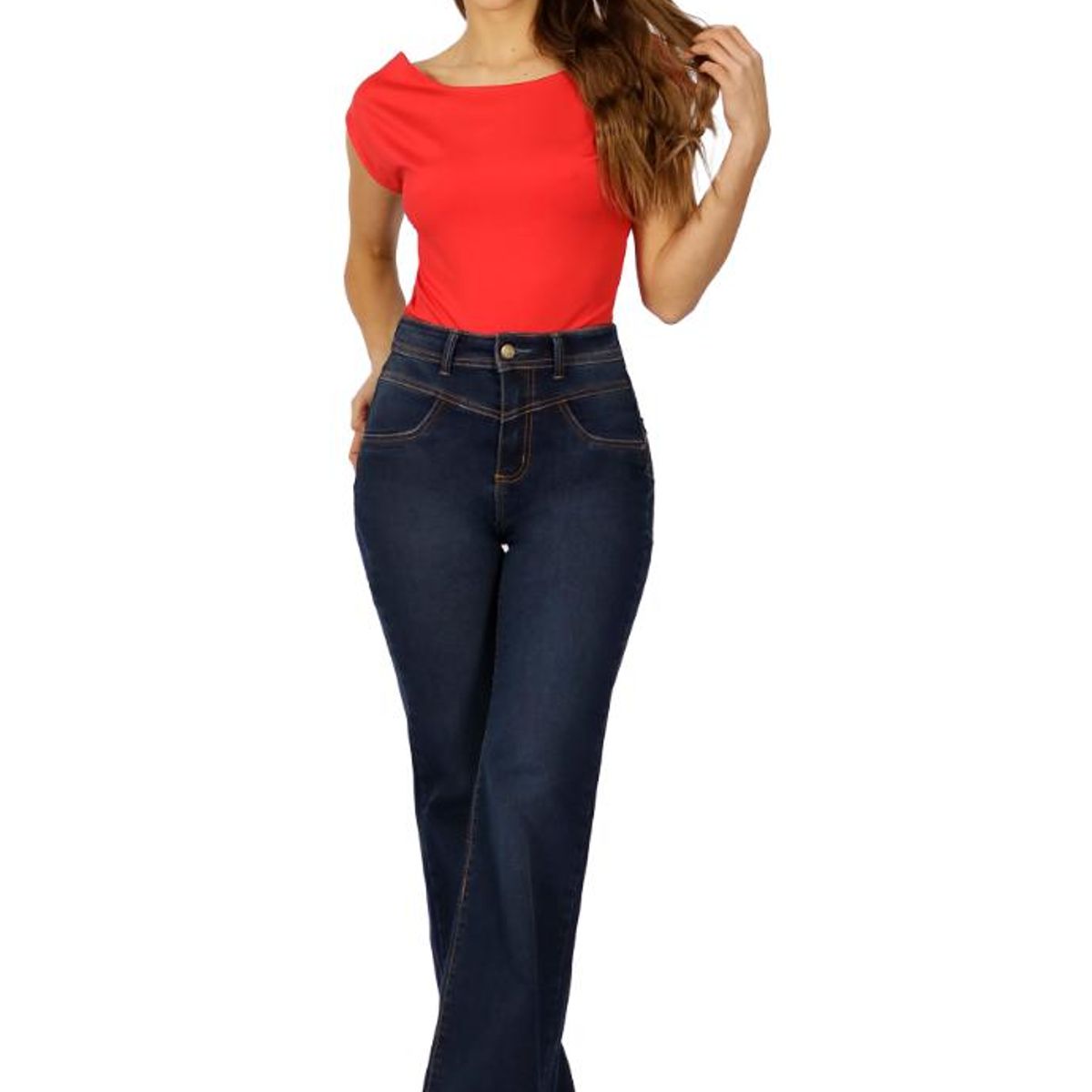 DIVINO JEANS - Jeans Frida I Azul Divino Jeans - Azul