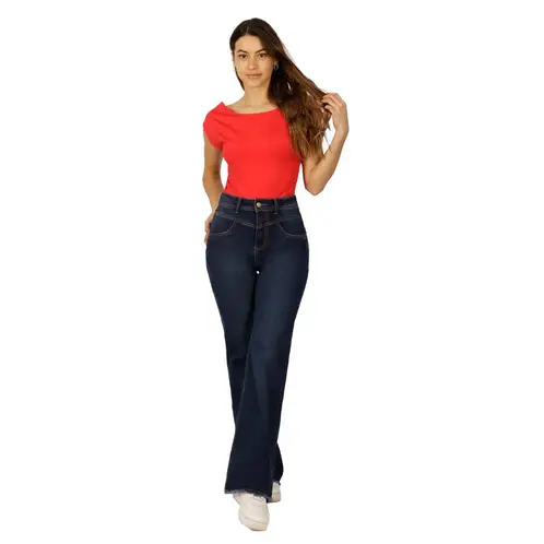 DIVINO JEANS - Jeans Frida I Azul - Azul