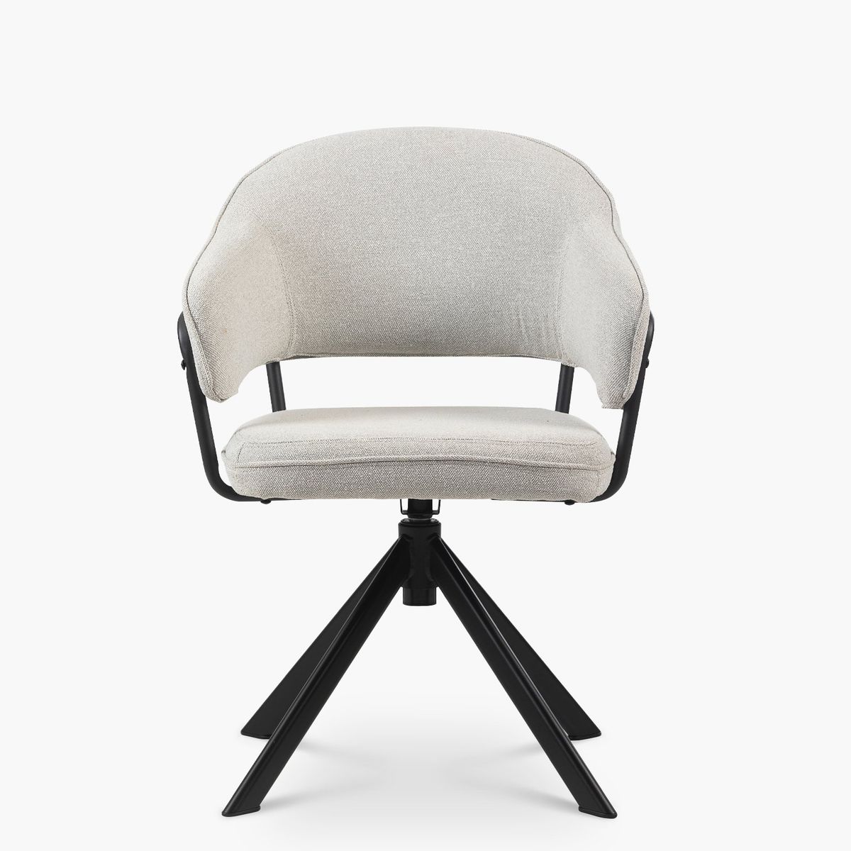 FORM DESIGN - Silla Home Office Stanford Gris Claro Giratoria Form