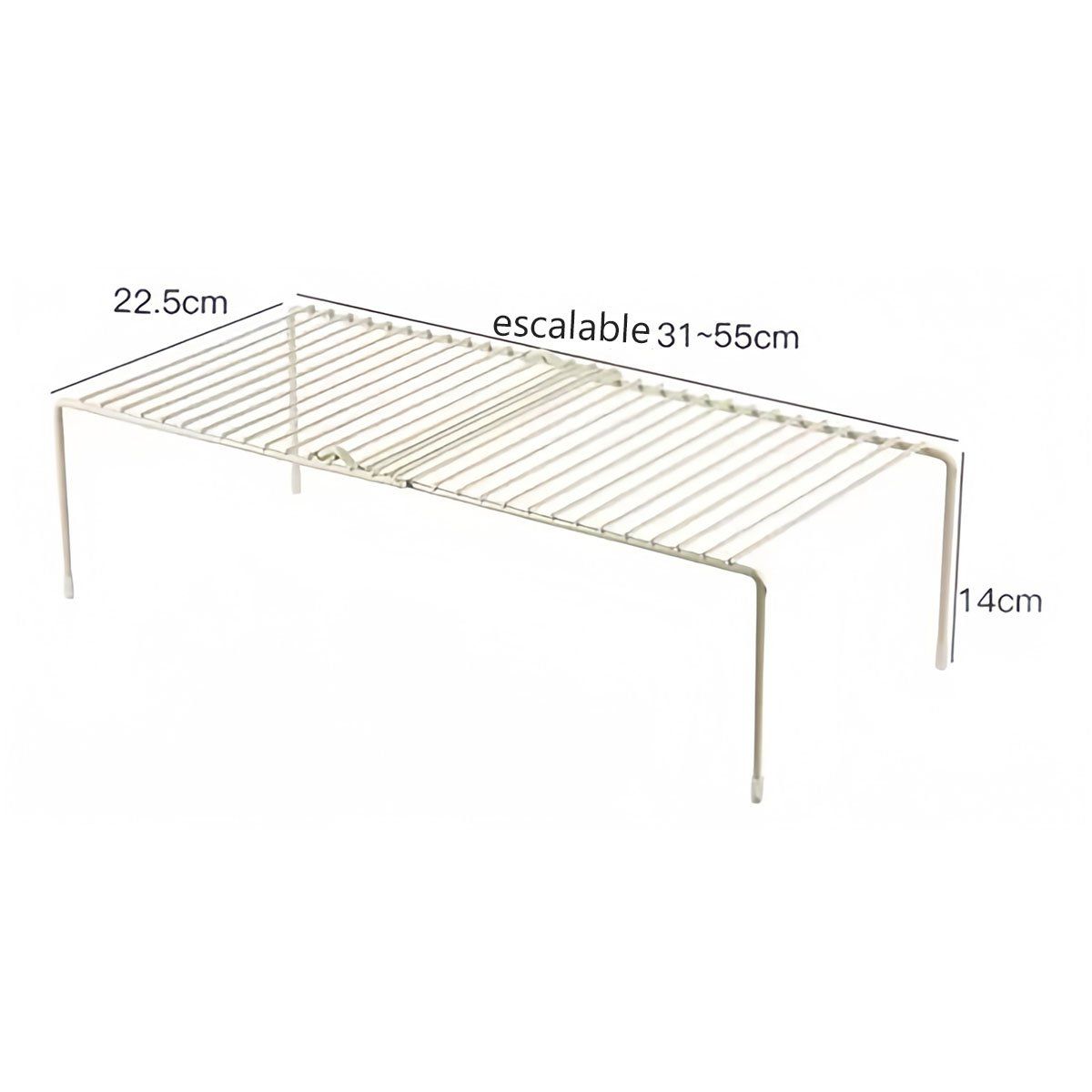 Repisa Organizadora De Hierro Extensible, marca GENERICO - Foto 2
