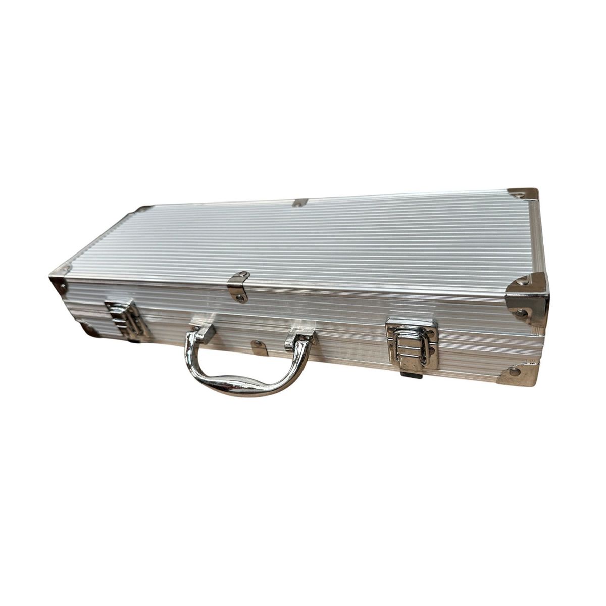 TOLVA - Set parrilla asado 5 piezas maleta metal