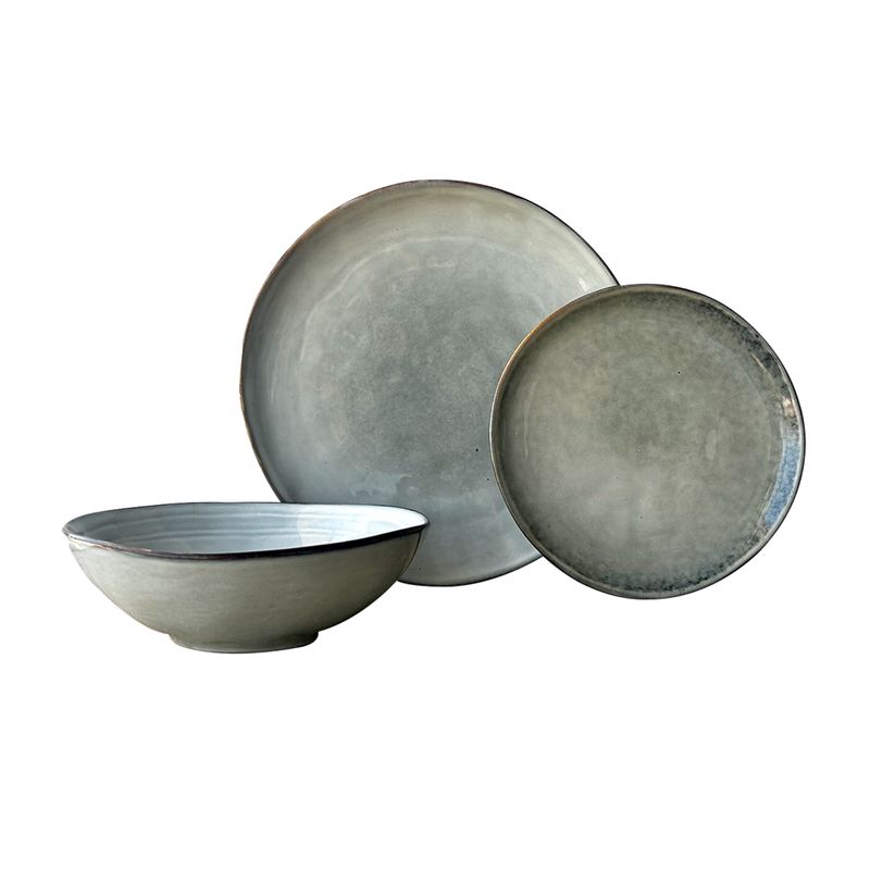IMAHE - SET VAJILLA 18 PIEZAS CERAMICA LINEA TERRA