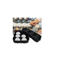 GENERICO - Cubeta De Hielo Silicona Redondo Whisky Tragos Coctel