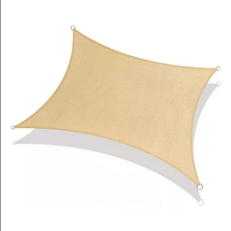 GENERICO - Carpa Toldo Vela Rectangular Impermeable Sombreador 5x4m