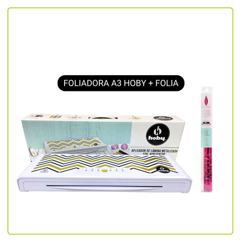 GENERICO - Foliadora HOBY FOIL + Folia S106