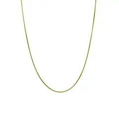 ANDREA COGGIOLA JOYAS - Cadena Grumet Fina Enchapado Oro 18K