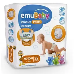 EMUBABY - Pañal Pants Talla Xg / Xxg 176 Unidades