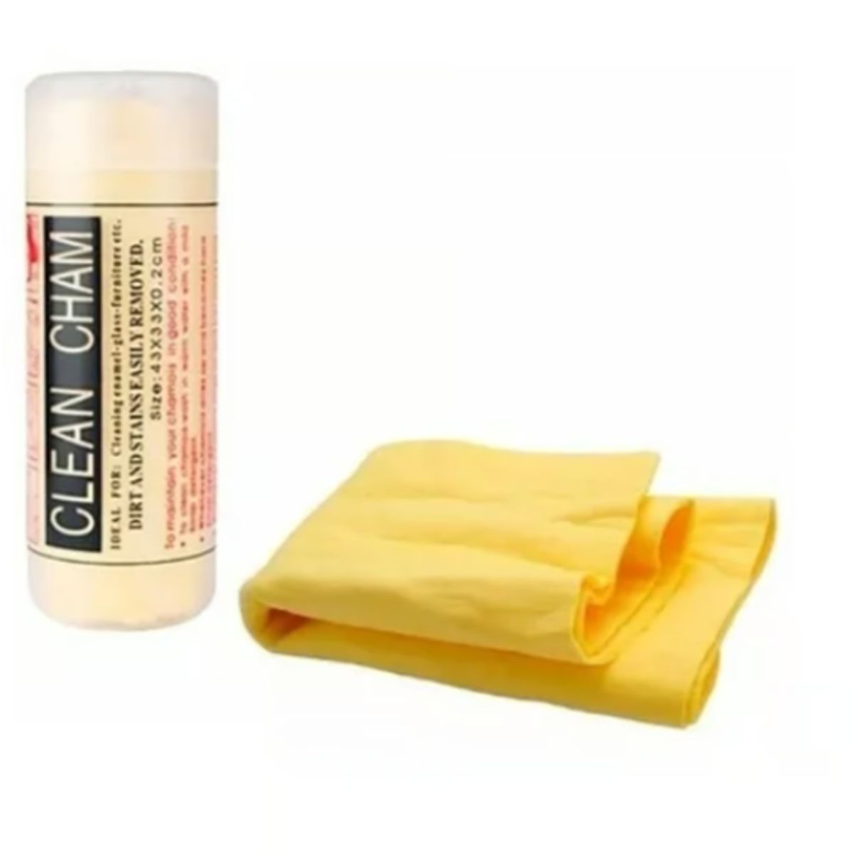 GENERICO - Paño Cuero Ante Para Limpieza Y Secado