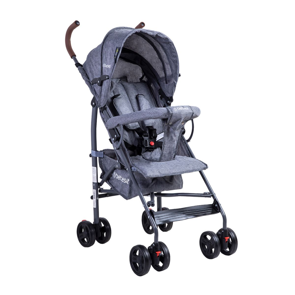 BEBESIT - Coche Paragua Plegable Fun SX Gris