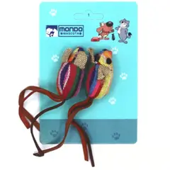 GENERICO - Juguete Ratón Multicolor Para Gato Set 2 Unidades