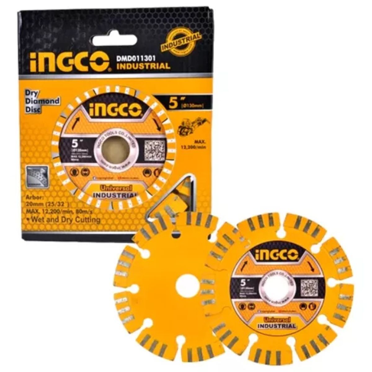 INGCO - Disco Diamantado Segmentado 130x20mm 5  Ingco Dmd011301