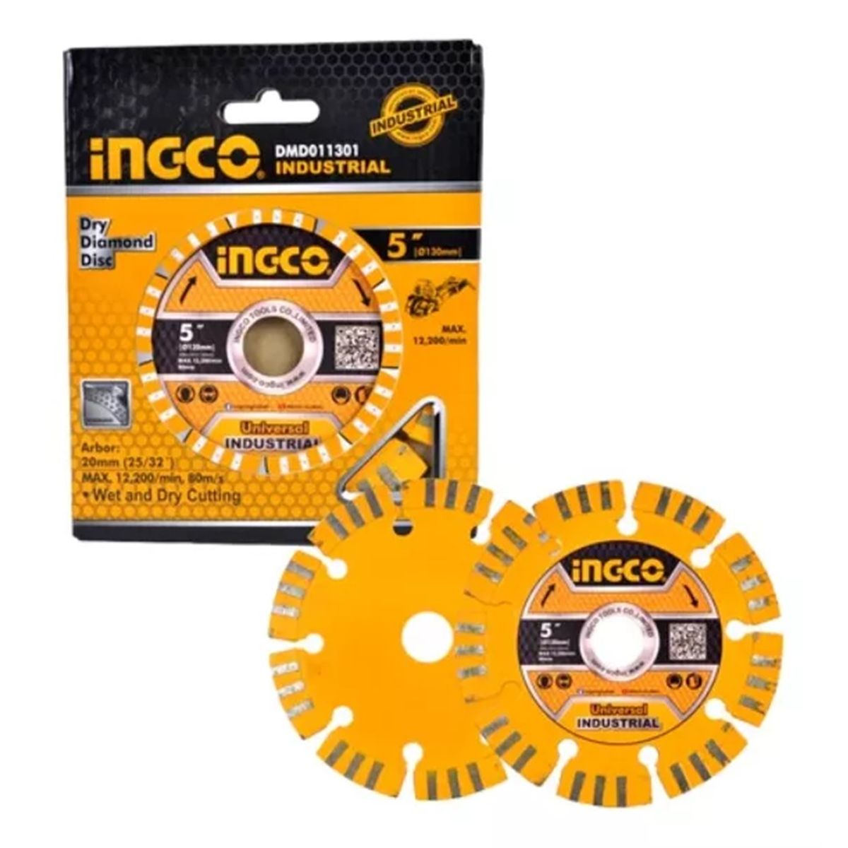 INGCO - Disco Diamantado Segmentado 130x20mm 5  Ingco Dmd011301