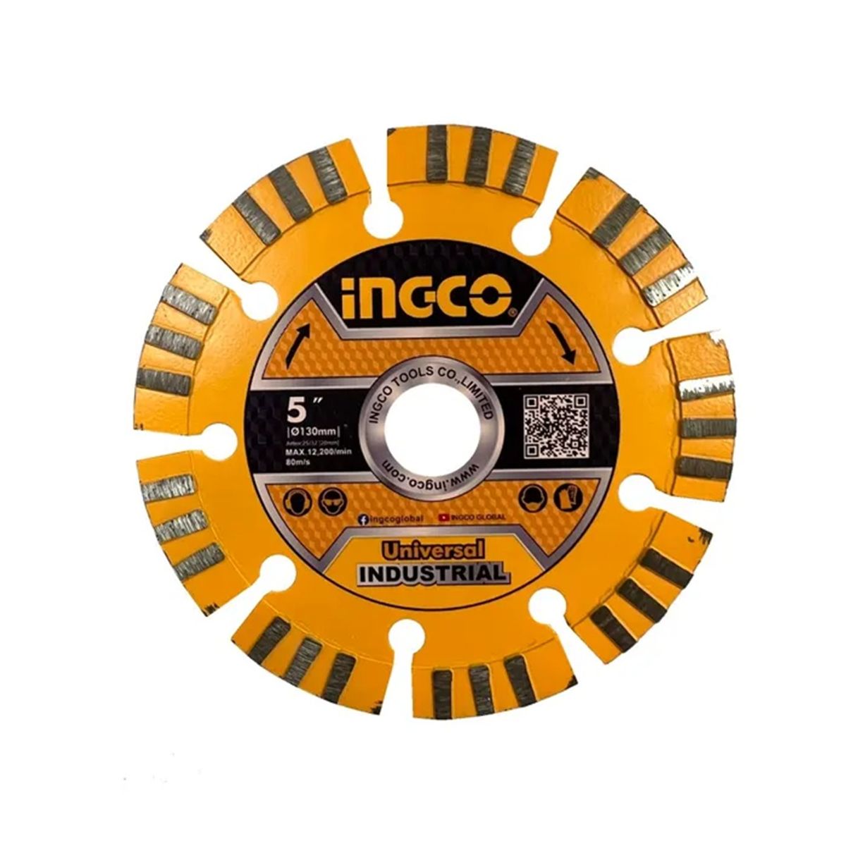 INGCO - Disco Diamantado Segmentado 130x20mm 5  Ingco Dmd011301