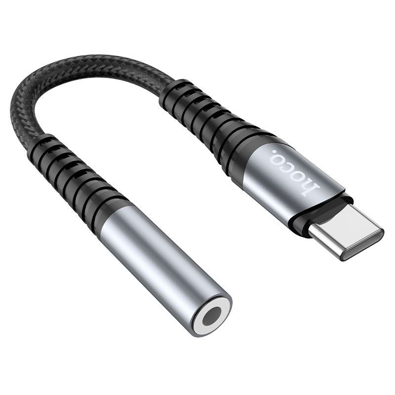 HOCO - Adaptador Hoco LS33 de audio Tipo-C a auxiliar 3.5
