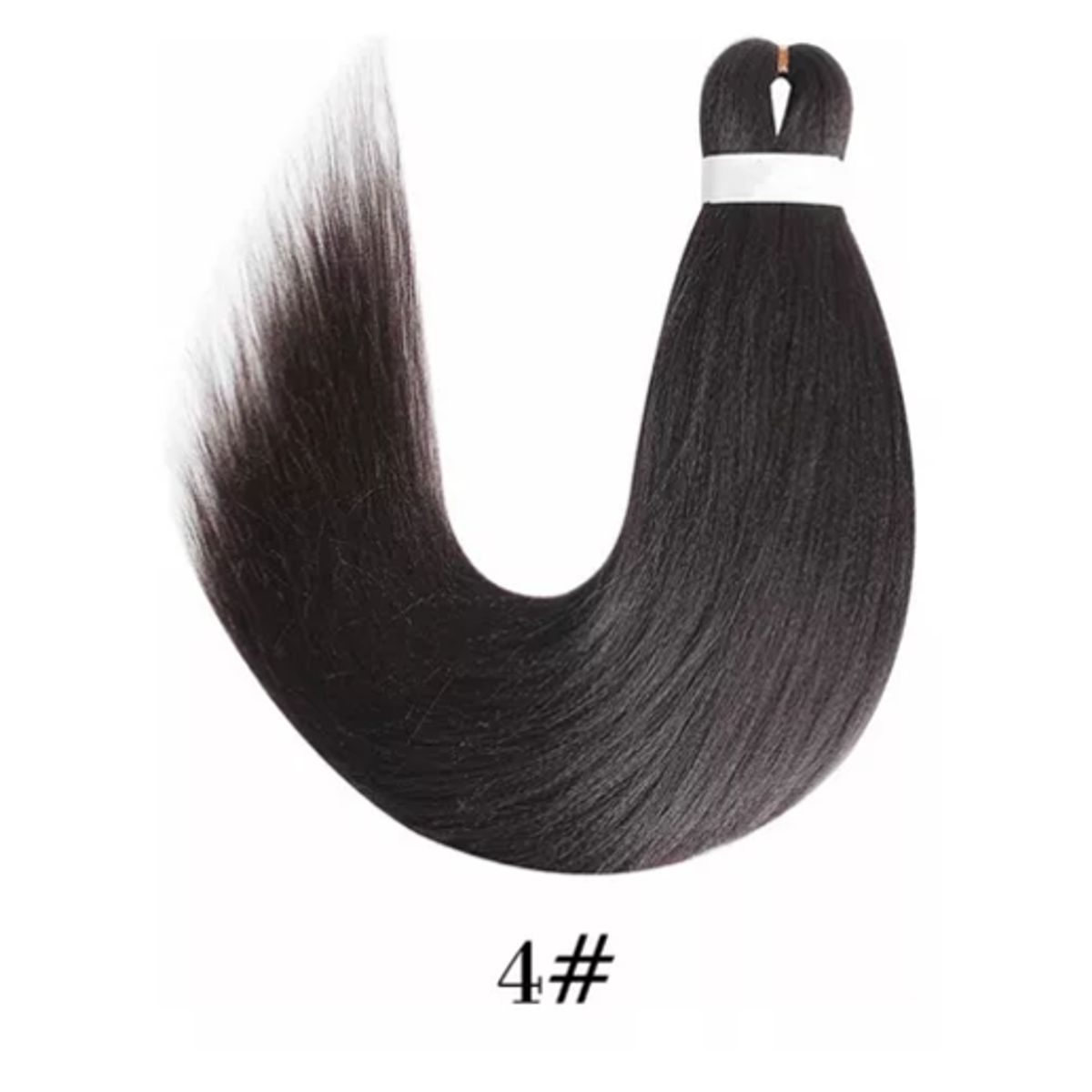 GENERICO - Kanekalon Pelo Liso Sintético Trenzas Africanas  FR-4