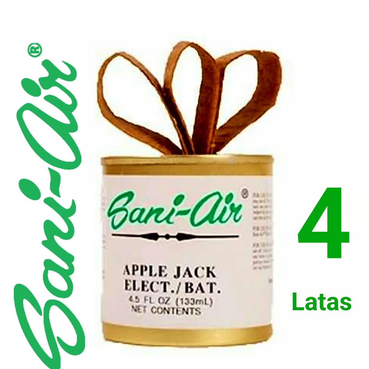 SANI AIR - Pack 4 Latas Aromaticas Sani Air Apple Jack