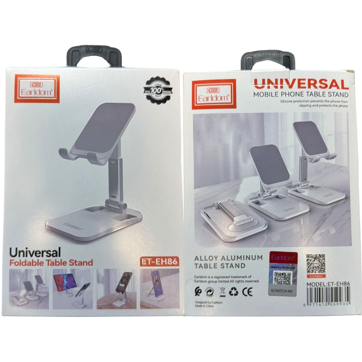 GENERICO - Base Soporte Para Tablet Celular Ajustable Mesa Plegable