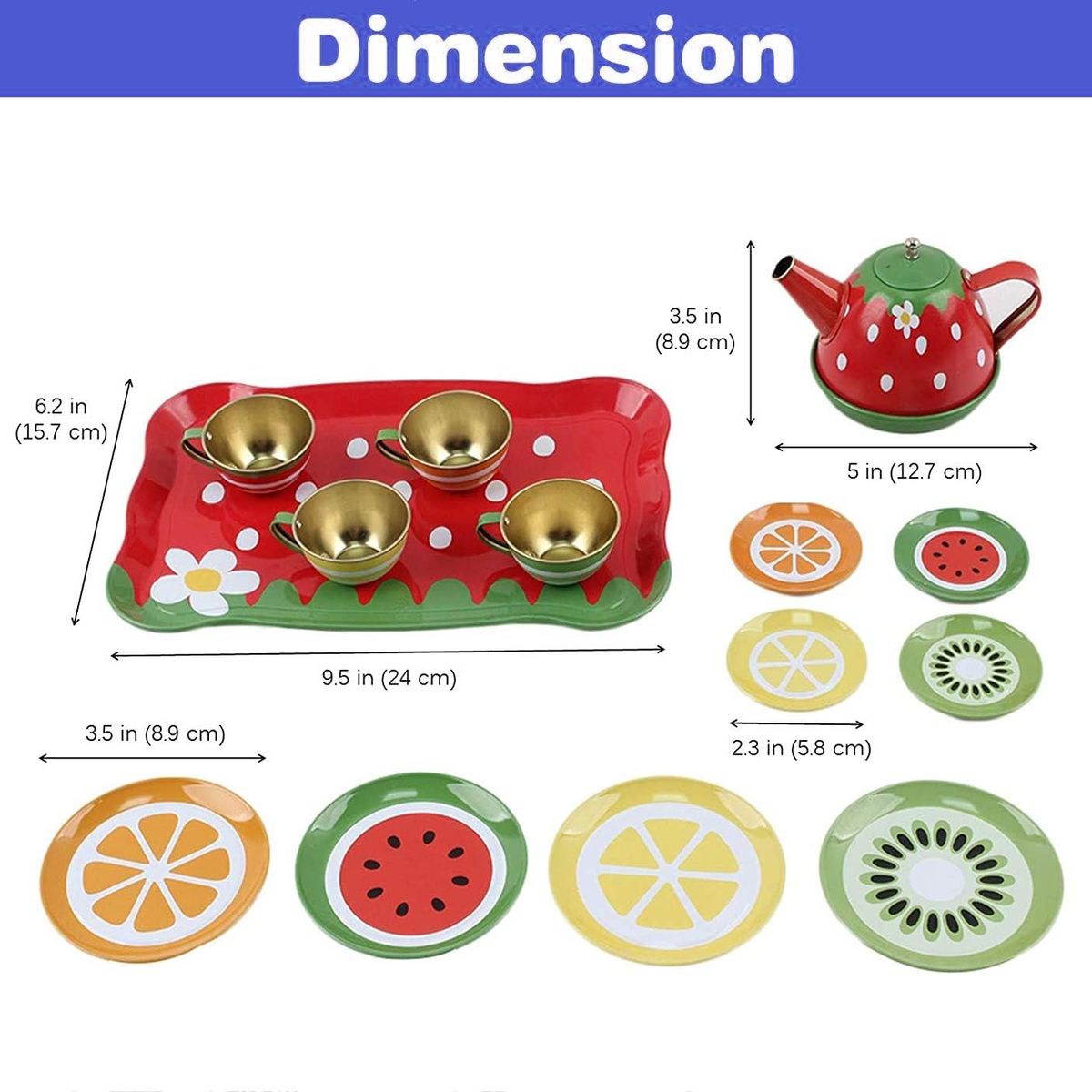 GENERICO - SET TETERA FRUTAL INFANTIL