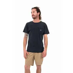 KAYA UNITE - Polera Hombre Orgánica Daily Black
