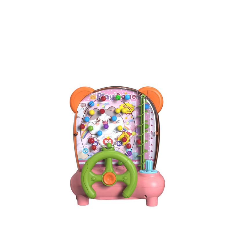 GENERICO - MAQUINA DE JUEGO PARA ATRAPAR PELOTAS NIÑA
