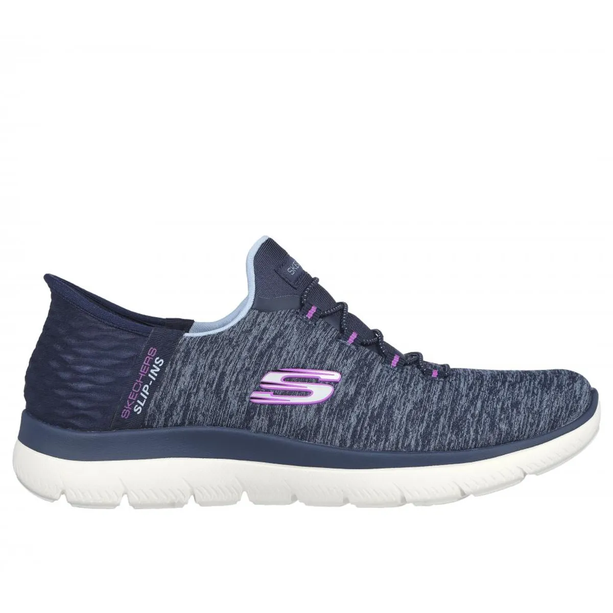 SKECHERS - Zapatilla Mujer Summits Dazzling Haze Azul Skechers