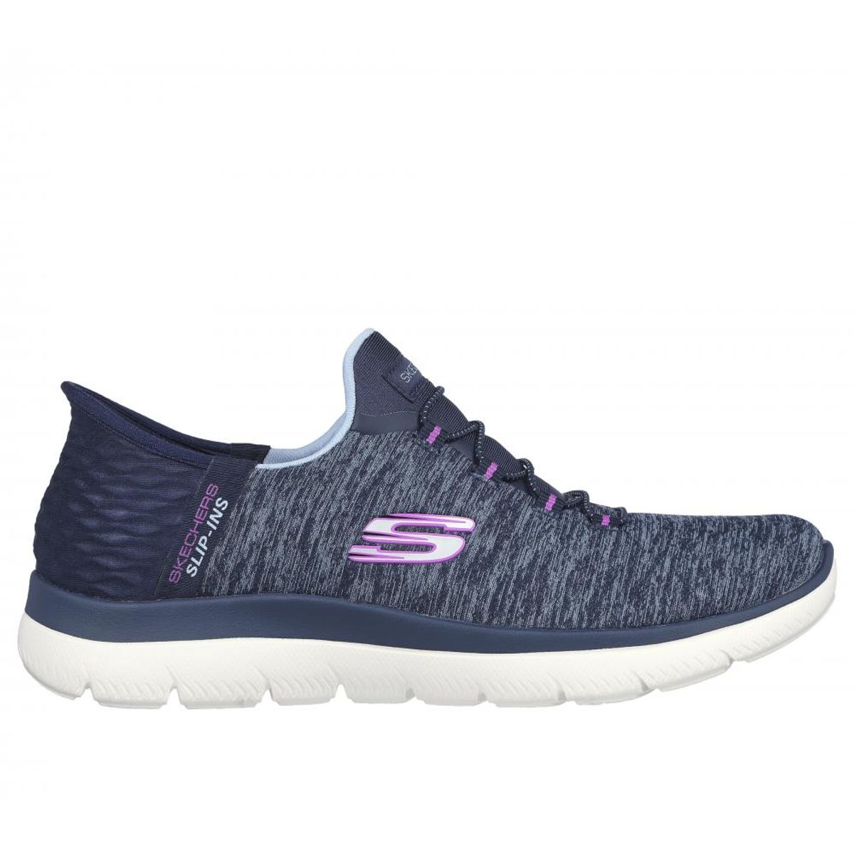 SKECHERS - Zapatilla Mujer Summits Dazzling Haze Azul Skechers