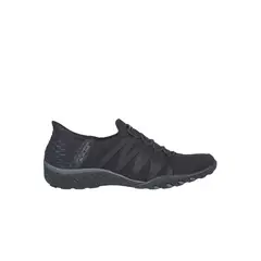 SKECHERS - Zapatilla Mujer Breatheeasy Rollwithme Negro