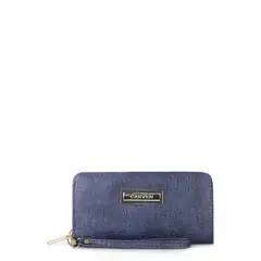 CARVEN - Billetera de mujer Camelia azul
