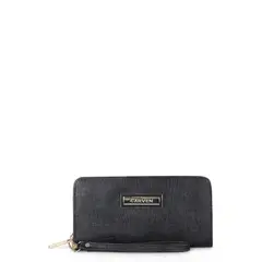 CARVEN - Billetera de mujer Camelia negra