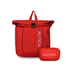 NAUTICA - Mochila Bend + banano Kreis rojo