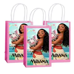 GENERICO - 12 bolsas dulcera moana rosa dulces cumpleaños fiestas