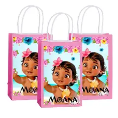 GENERICO - 12 bolsas dulcera Moana bebé cumpleaños fiestas cotillón 1