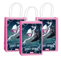 GENERICO - 12 bolsas dulcera Ghost Spider cumpleaños spider man mujer