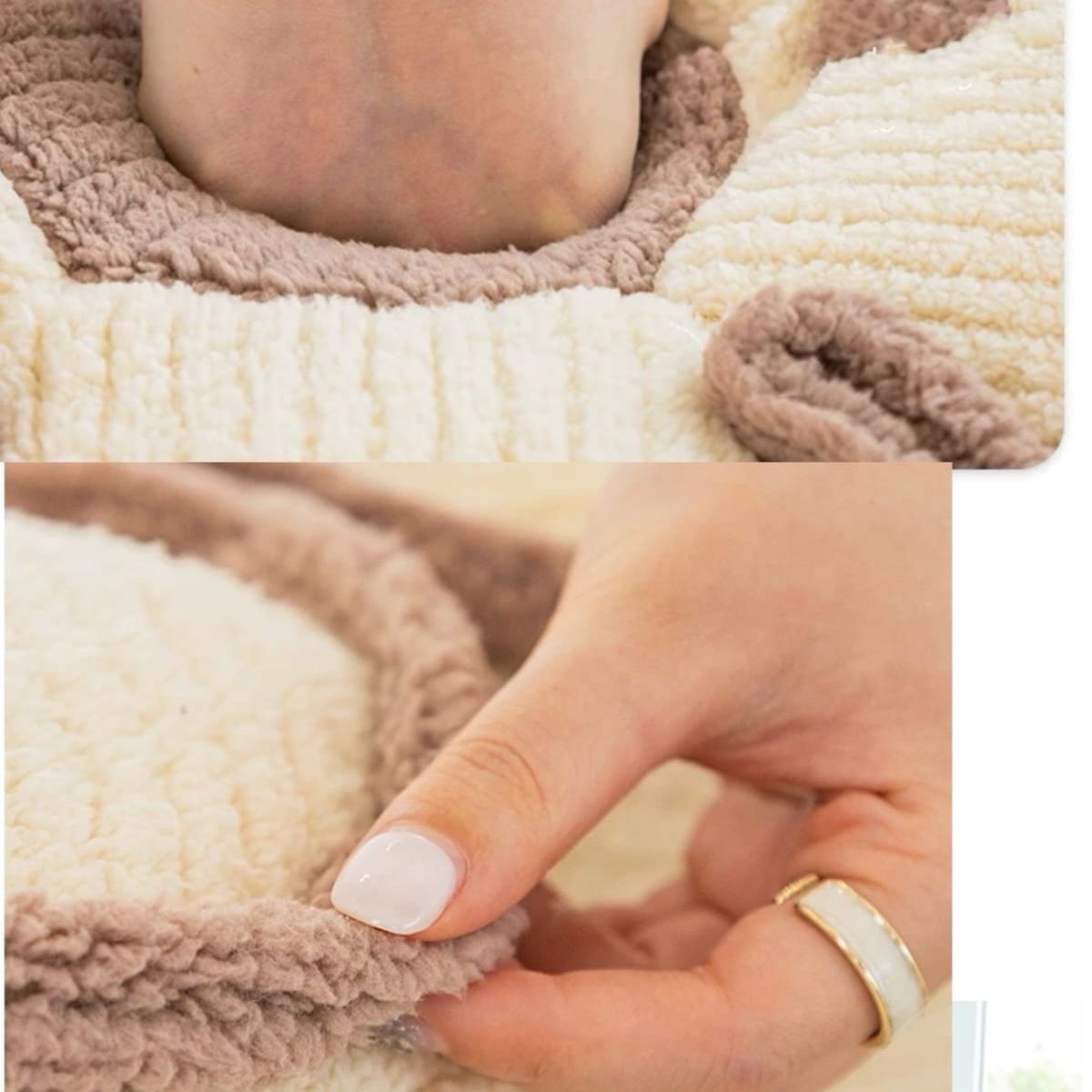 GENERICO - Almohada Cojin de flor